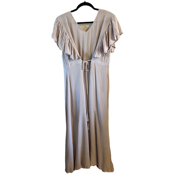 Baltic Born  Maxi flutter cap sleeve v-neck worn once  XXL - Picture 2 of 8